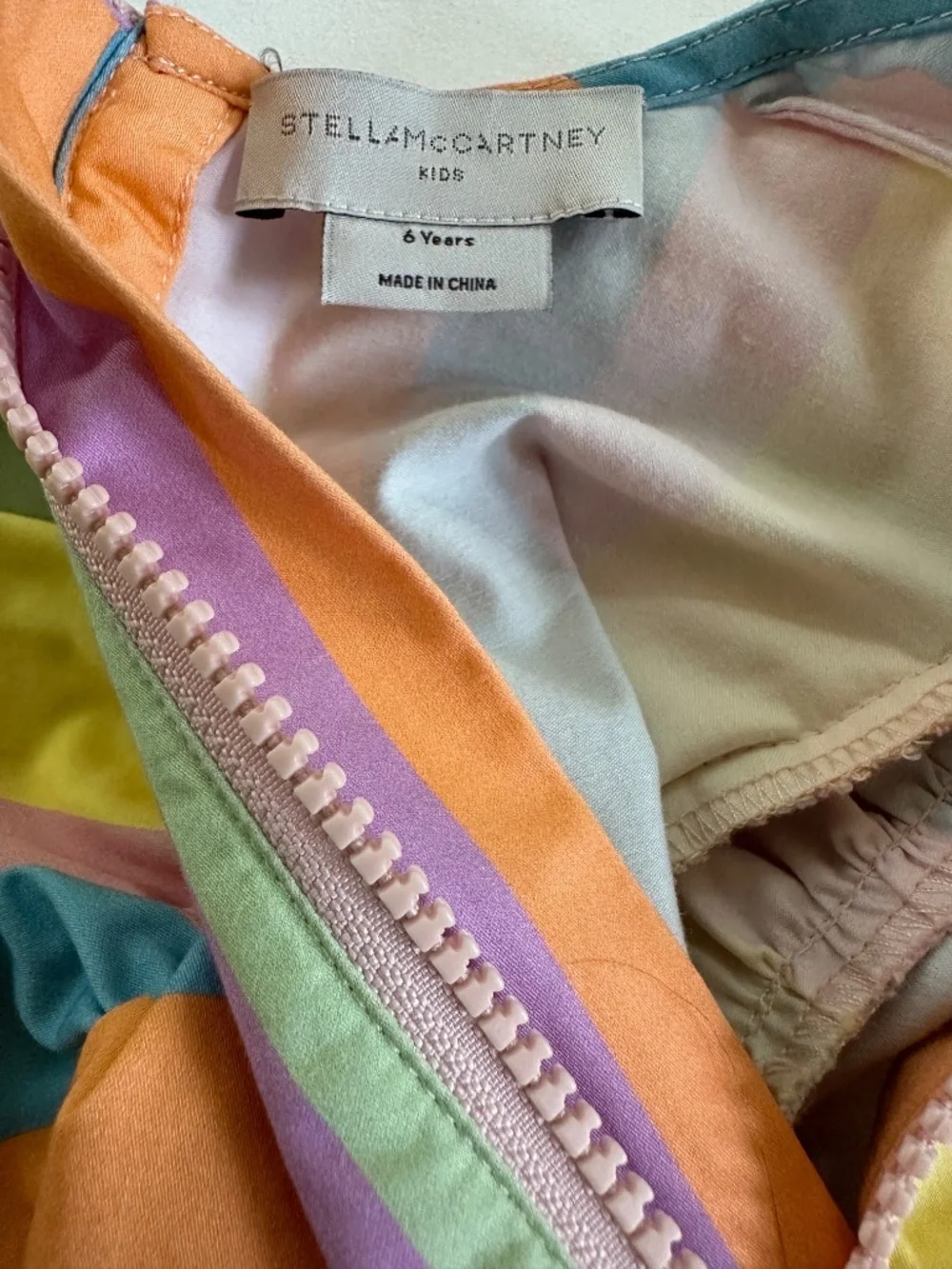Stella McCartney Kids Striped Cotton Dress